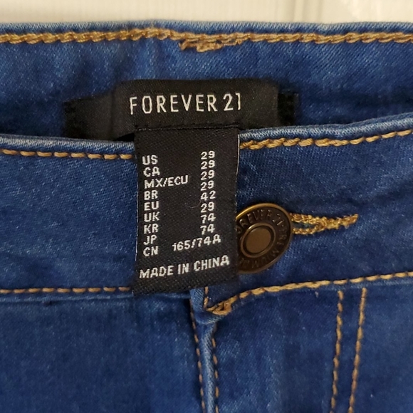 Forever 21 jeans Sz 29 - Picture 4 of 6